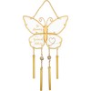 Pavilion - 11.5" x 6" Outdoor Hanging Butterfly Windchime -