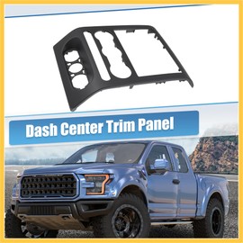 REPAIROCK Front Dash Radio Bezel Center Trim Panel Cover for Ford F-150 2004 2005 2006 2007 2008 No.68414-ED50C Dash Panel Cover Bezel Trim Auto Replacement Parts