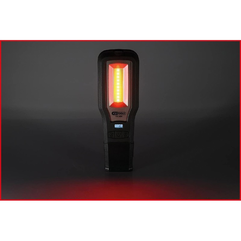 KS Tools 150.4490 Mobile Workshop Handlamp, Bendable, 550 Lumens
