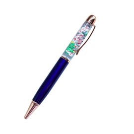 Sikyby Christmas Snowman Tree Funny Pens Cute Floater Floating Liquid Writing Journaling Office Pen Unique Gift For Women Men Kids Girl Boy