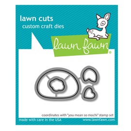 Lawn Fawn LF3308 You Mean So Mochi - Lawn Cuts Dies