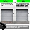 T Ends Weatherproofing Garage Door Seals Fits U-Bottom Garage Door