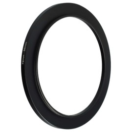 vhbw Metal Step Up Filter Adapter 72 mm for 86 mm Black For Camera Lens Filters, Lens Hoods, Lens Attachments