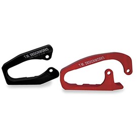 T.M Design Works HON STOCK & A/MKT SWINGARMS Frame Accessories Bolt On Chainslide-N-Guide RED TRX450R 04-UP RED - HCP-TRX-RD