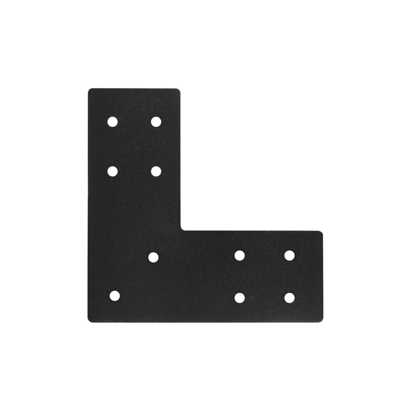 heneng 4 Pcs Flat Mending Plates for 4x4 Post, L