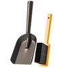 Kingson Fireplace Shovel Black Ash Shovel and Brush, Dustpan Set