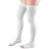 Truform 20-30 mmHg Compression Stockings for Men and Women, Thigh