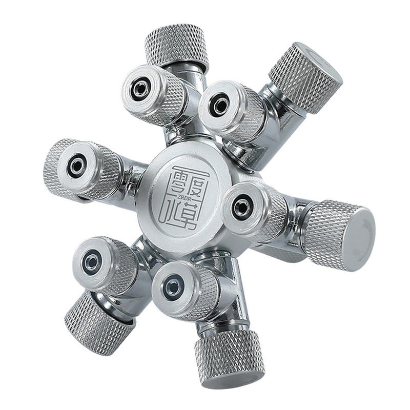 Folpus CO2 Splitter Regulator, Multi Way CO2 Regulator, Solenoid Regulator