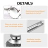 Heavy Duty Stainless Steel Scrubber Set - Long & Short
