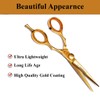 Professional 5.5 inch Hair Cutting Scissors Thinning Shears Set Sharpend