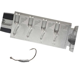 Do It Mold Weighted Hook Jig Sz: 1/16, 1/8, 3/16, 1/4 oz. Hook: 91768 Do it Mold (3456) SMB-4-MTD