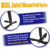 BDL Joist Mount Pull Up Bar, Heavy Duty Chin Up