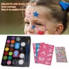 Face Paint Body Painting Pigment Brush Glitter Powder Children DIY