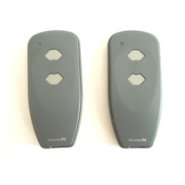 2 x Marantec Digital 382 Mini Handheld Transmitter 433 MHz * Successor Digital 302 * Radio Transmitter Remote Control Garage Door Opener 122421