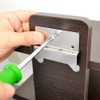 Wall Beauty P-4H3h P-4 Wall Mounting Hook, Mount with Stapler,