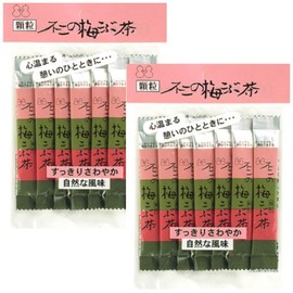 Fujino Plum Kobucha Stick (0.08 oz (2 g) x 10 x 2 Bags