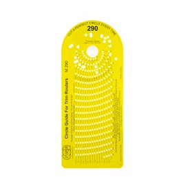 Jasper 290 Router Circle Jig – Precision Circle Cutting Jig for Wood Router | Cut 268 Perfect Circles from 1 ½” to 18 3/16” | Fits Trim, Compact & Cordless Routers | Unlock Pro-Level Woodworking