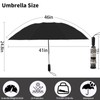 ZDSSM Compact Travel Umbrella Inverted Reverse Umbrellas for Rain &