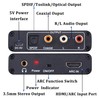 SDKDZKG HDMI ARC Audio Extractor, HDMI ARC Converter Splitter Adapter