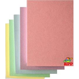 Pastel Colored Cardstock Paper, A4 Size, 160gsm, 50 Sheets, Assorted Colors