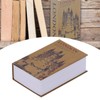 Portable Mini Book Safe Box Real Pages Diversion Book Safe
