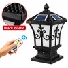 3-Color Adjustable Waterproof Solar Lamp with Remote – Outdoor Garden,