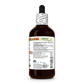 Saw Palmetto (Serenoa Repens) Dry Berry Glycerite, Made in Hawaii, Organic Raw Materials, All Natural, Vegan, Lab Tested Alcohol-Free Liquid Extract - 4 fl.oz