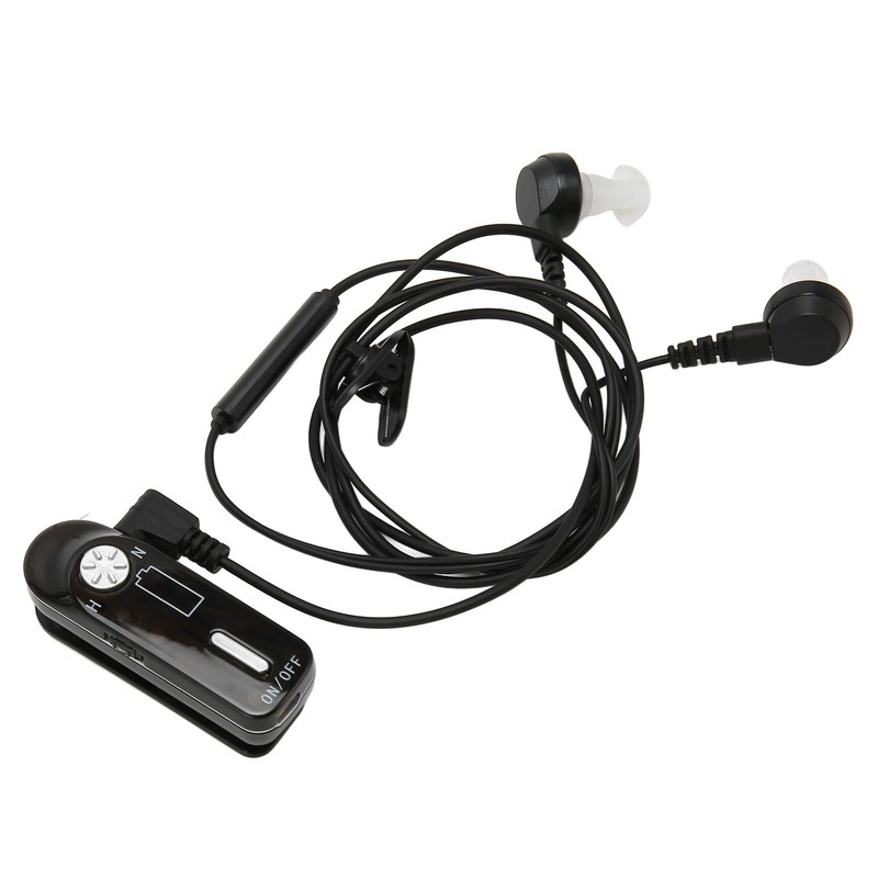 Rechargeable Sound Amplifier Noise Cancellation Clear Volume Adjustment Hearing Aid