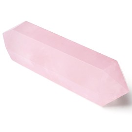 QINJIEJIE 6-7 cm Rose Quartz Stones Hexagonal Gemstones Healing Stones Natural Crystals Stone Hexagonal Dots Crystal Reiki Meditation Gemstone 1 Piece