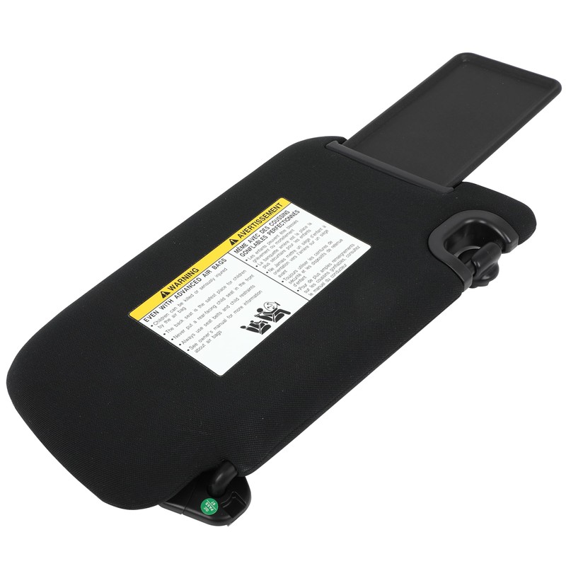 SCITOO Left Driver Side Black Sun Visor Assembly fit for