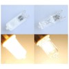 G8 Frosted Halogen Bulbs 20W G8 20 Watt 120V Halogen