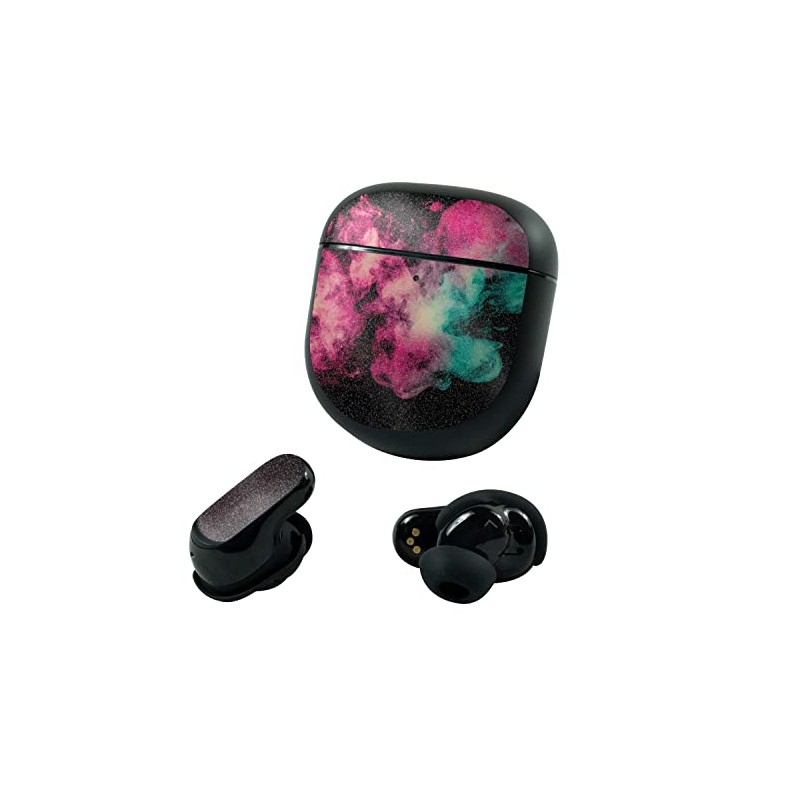 MightySkins Glossy Glitter Skin Compatible with Bose QuietComfort Earbuds II