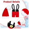 Velmitten 3 Set Christmas Newborn Photography Props Mini Red Sleigh