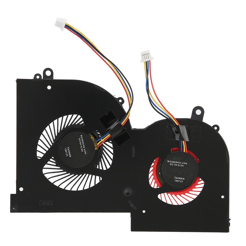 GPU Double Side Cooling Fan Computer Accessories Fit for GS65