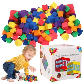 MACULPER Sensory Toy, Sensory Toy, Foam Stones for Children's Building, Sticky Hands Play Stuff Training the Brain for 3 4 5 Years and Over Children
