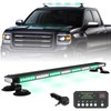 XRIDONSEN 37 Inch 104 LED Roof Top Green White Emergency