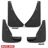 A-Premium 4PCS Splash Guards Mud Flaps Mudguards Compatible with Dodge