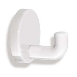 Single Hook 477.90.010 99 Polyamide Diameter 50 mm Pure White