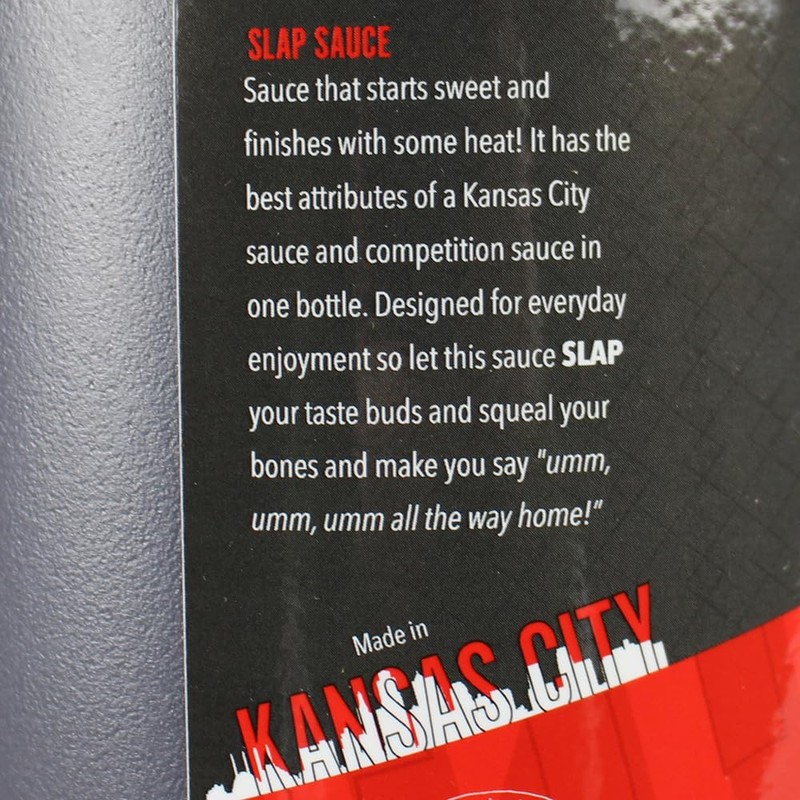 Slaps BBQ Kansas City Style Slap Sauce 64 oz Competition