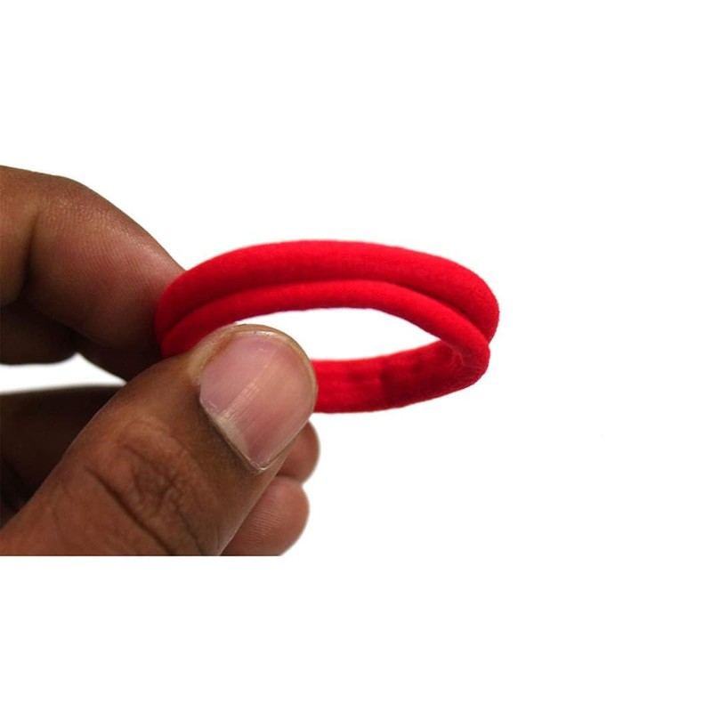 Multicolor Hair Rubber Bands for Daily Use, Styling, Weddings, Parties