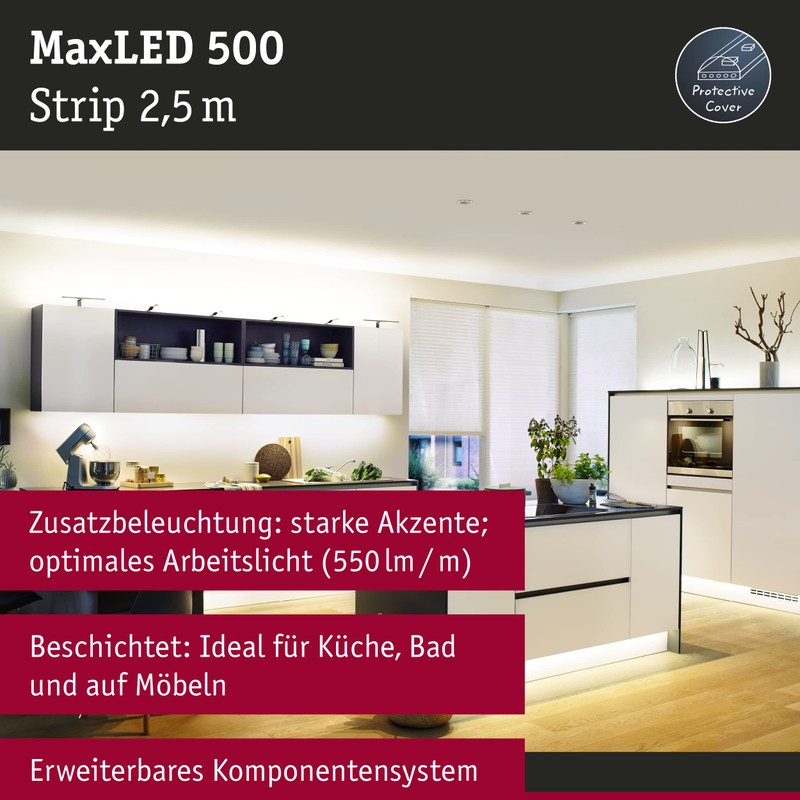 Paulmann 70549 LED Stripe MaxLED 500 Warm White 2.5 m