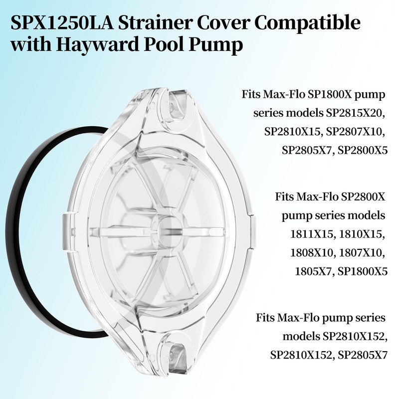 SUFULUNO SPX1250LA Pool Pump Lid Replecement for Compatible with Hayward
