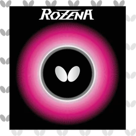 Butterfly (バタフライ) Table Tennis Back Rubber Rosenna 06020 Black Thick
