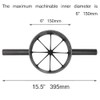 Bamboo Splitter 8 Cut;Made of Steel.A Tool for Dividing Bamboo