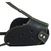 Real Leather Cage Basket Secure Dog Muzzle - German Shepherd,