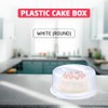 ACCURATE ACCURATE Plastic Cake Box, White (ROUND)