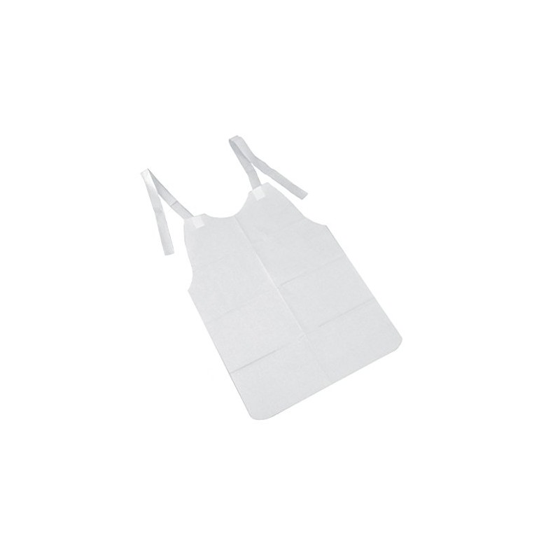 Tokyo Quin Disposable Paper Aprons, 80% (Pack of 50), Plain