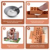 Generisch DIY Mini Brick House Construction Set for Kids -