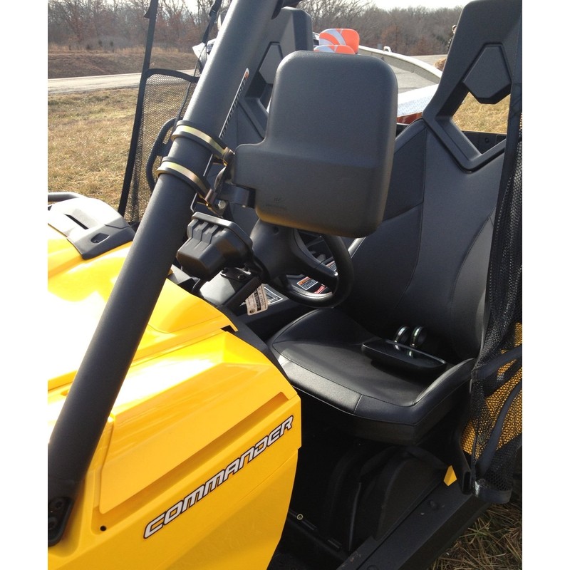 Side View Mirror Set for Commander UTV, Heavy Duty, Large
