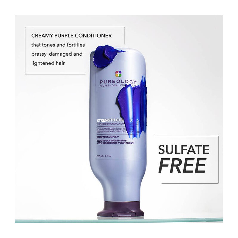 Pureology Strength Cure Blonde Purple Trio Bundle